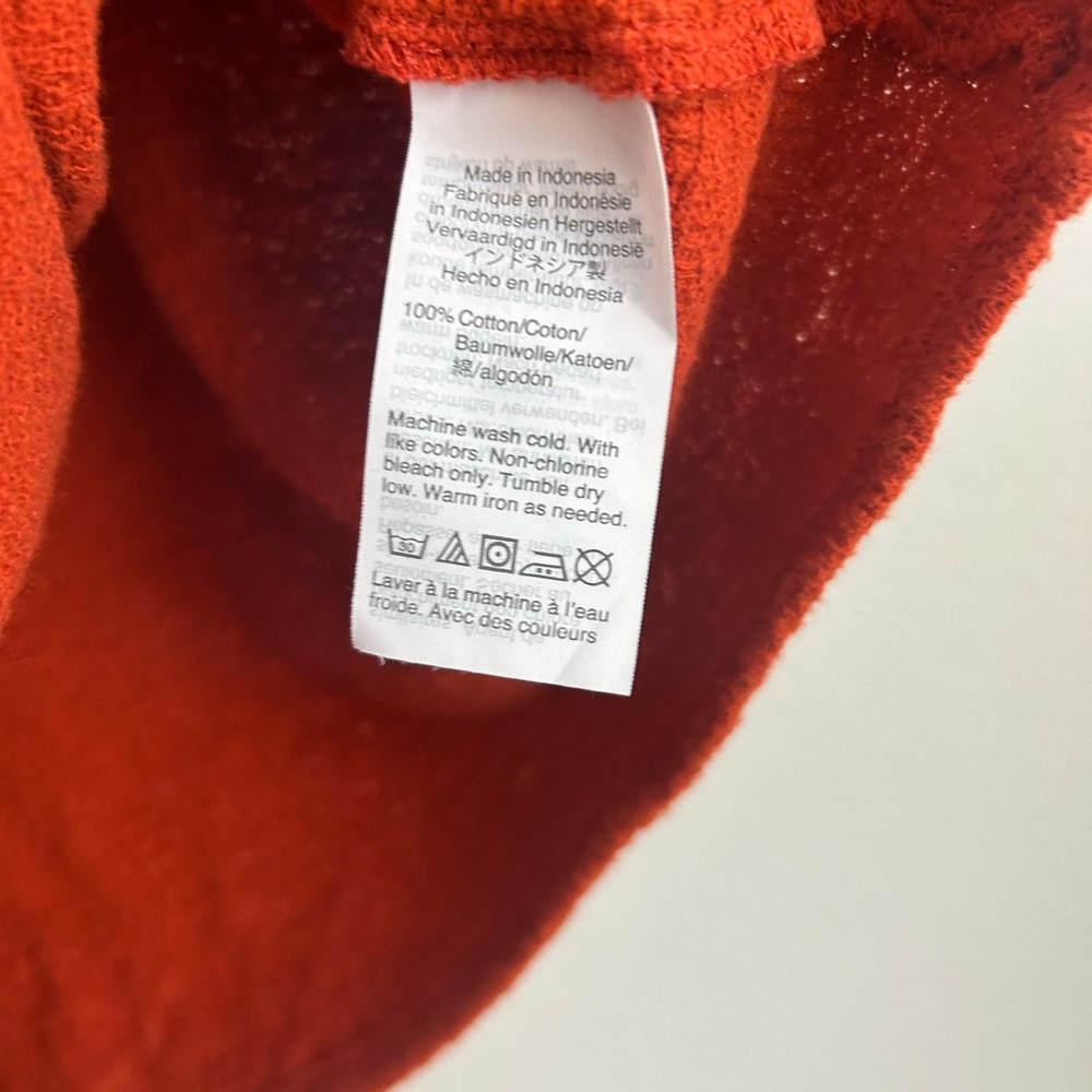 Madewell Chili Red Wrap Blouse - Medium - Picture 4 of 5